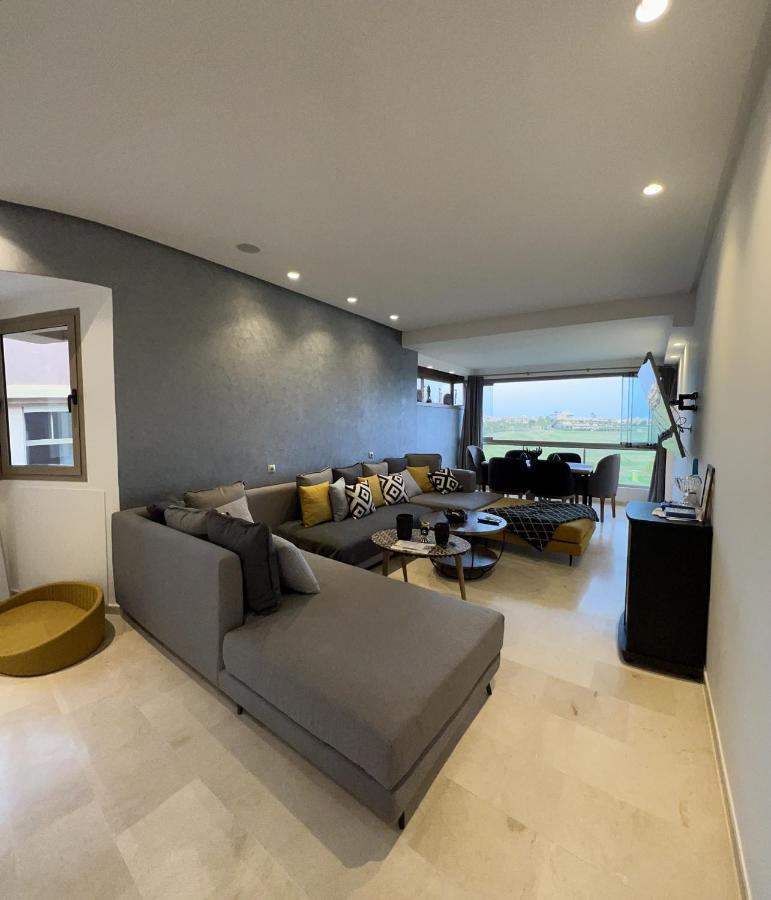 Superbe appartement, vue sur golf, piscine et Atlas Marrakesh Extérieur photo