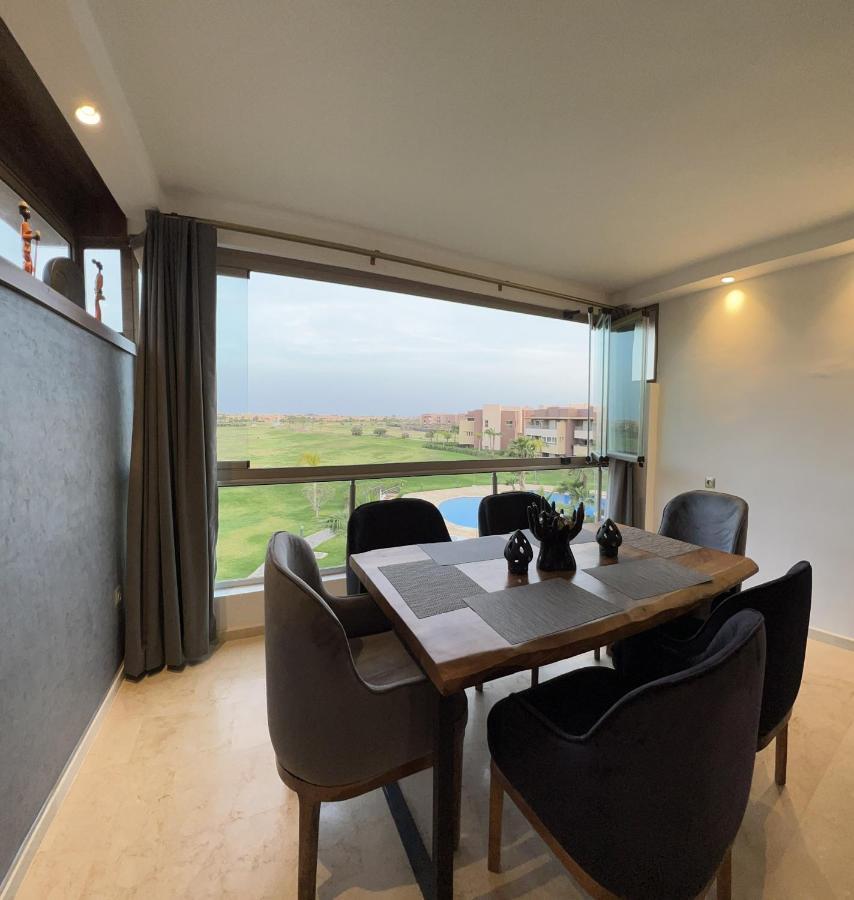 Superbe appartement, vue sur golf, piscine et Atlas Marrakesh Extérieur photo