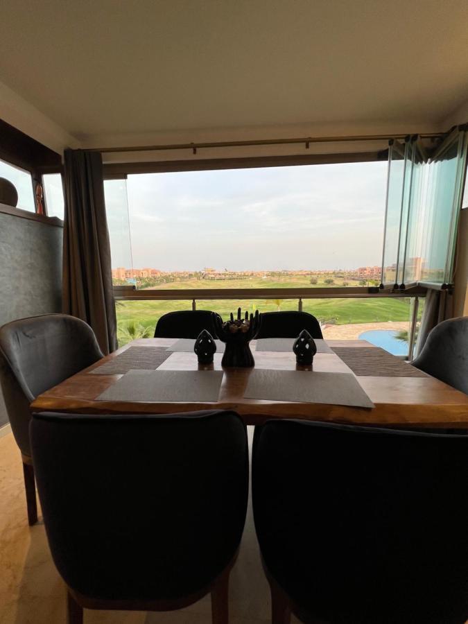 Superbe appartement, vue sur golf, piscine et Atlas Marrakesh Extérieur photo